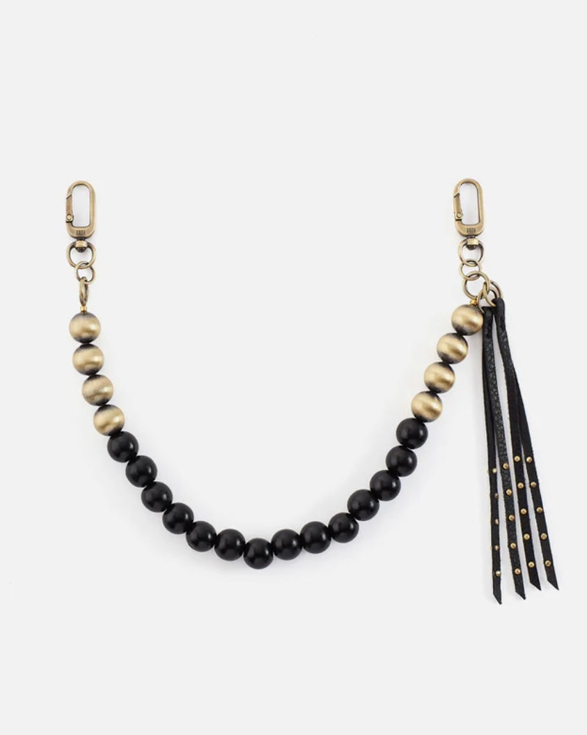 bead dressing Beaded Elegance Black & Gold Latin DressDance Dressing main image 1