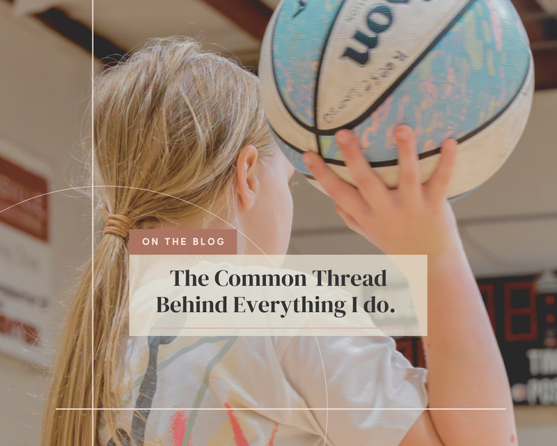 The Common Thread Behind Everything I Do