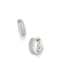Kendra Scott Mikki Pave Huggie Earrings