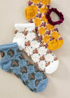 Natural Life Blossom Ankle Sock  Set