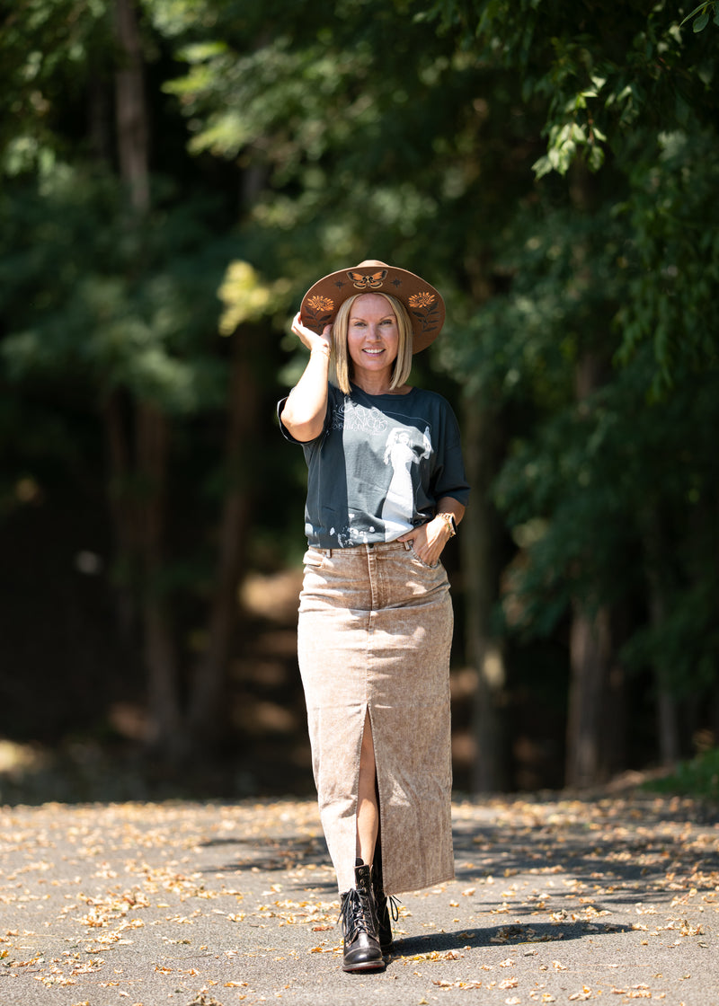 She's Gone Corduroy Skirt