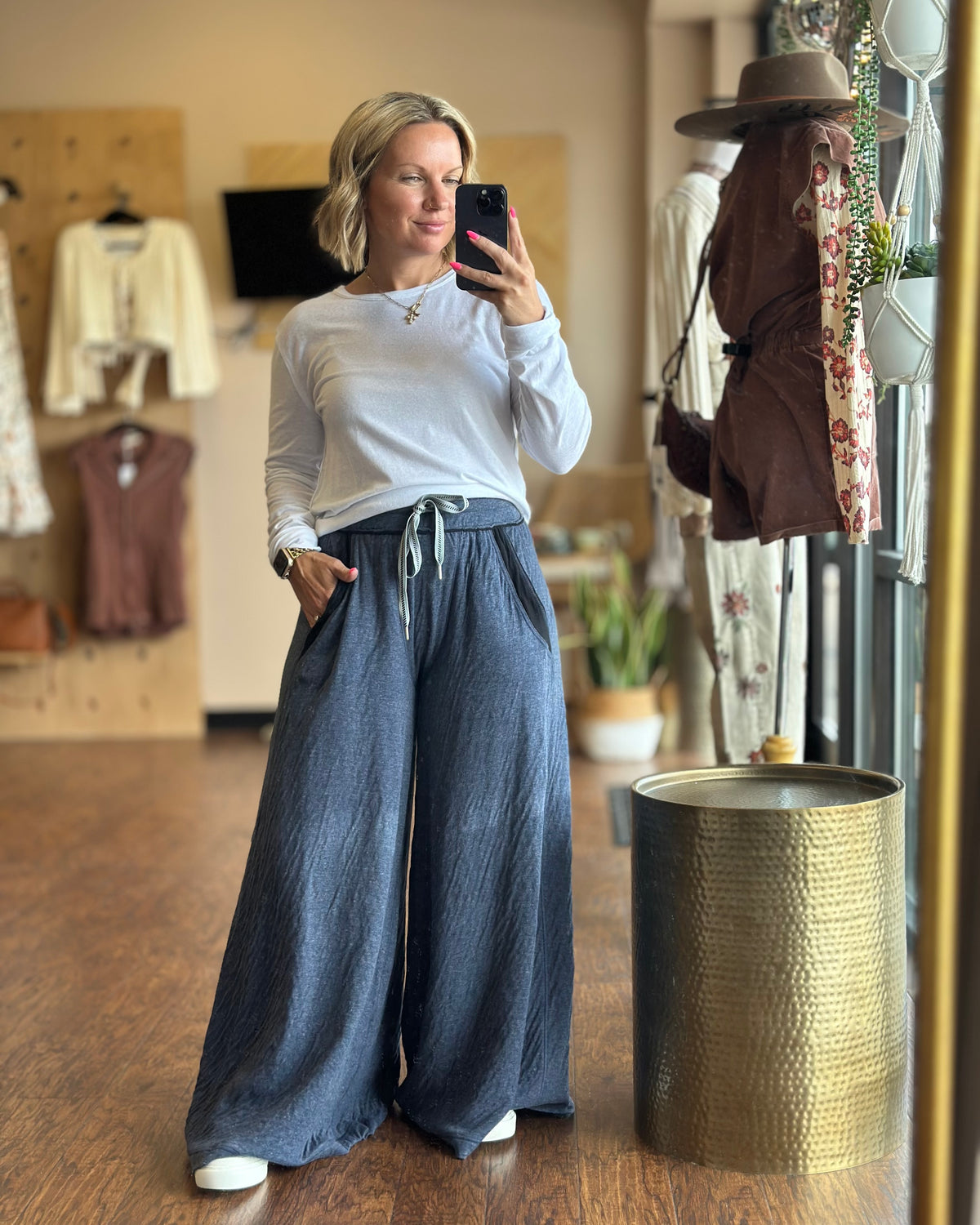 Free People Wait A Minute Wide Leg