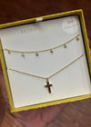 Amelia Cross Necklace GIft Set