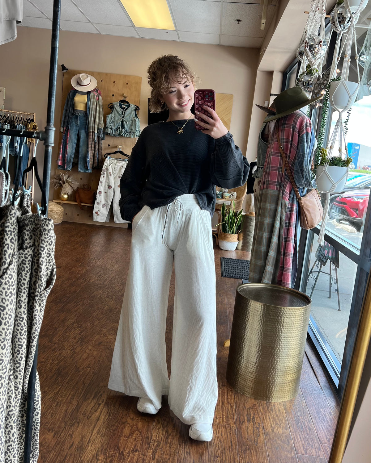 Free People Wait A Minute Wide Leg