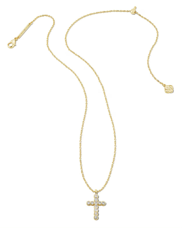 Kendra Scott Cross Crystal Necklace