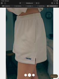 Tribe Kelley Americana Butter Shorts in sand