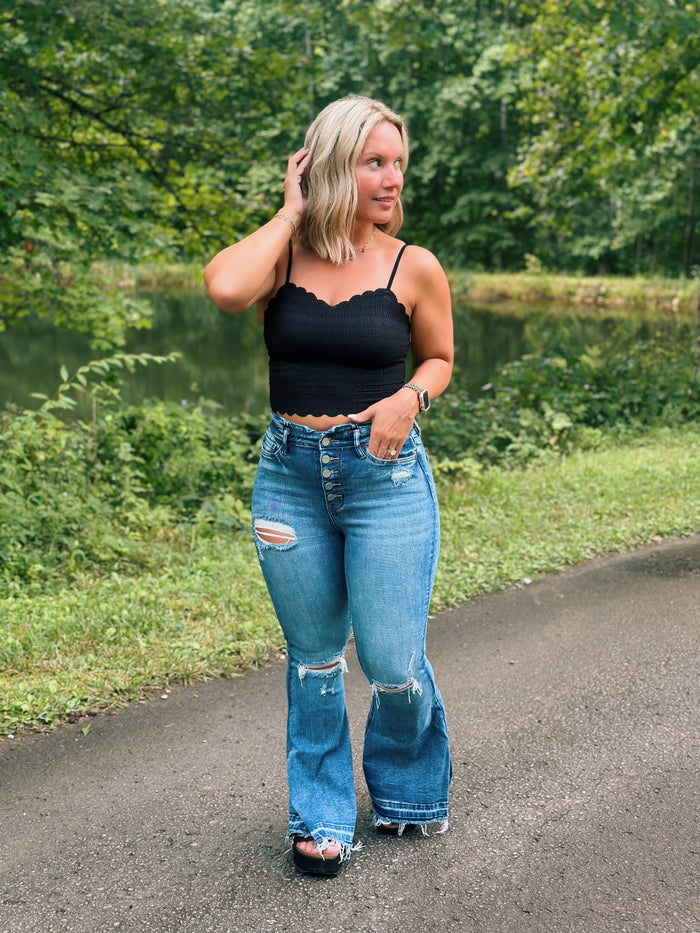 Scallop Edge Bralette