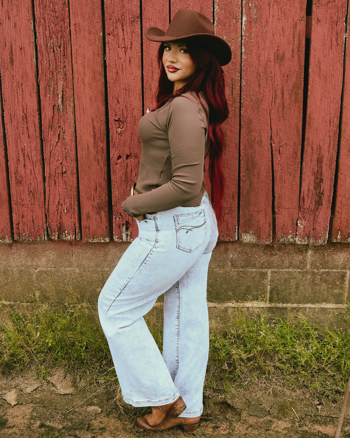 Free People Easy Does It Tee in espresso