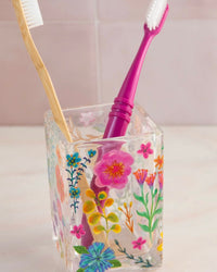 Natural Life Floral Bath Tumbler