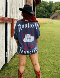 Daydreamer Licensed Johnny Cash Doodles One Size Tee