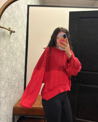 Free People Skyline Tee in Salsa