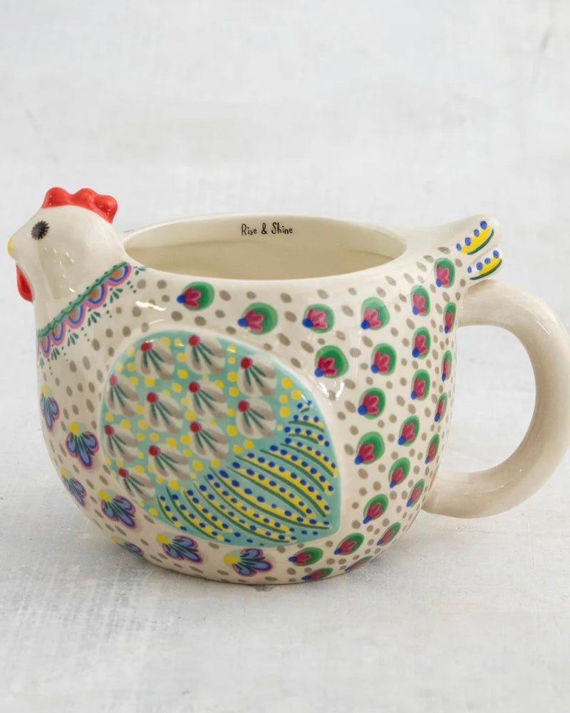 Natural Life Folk Art Coffee Mug