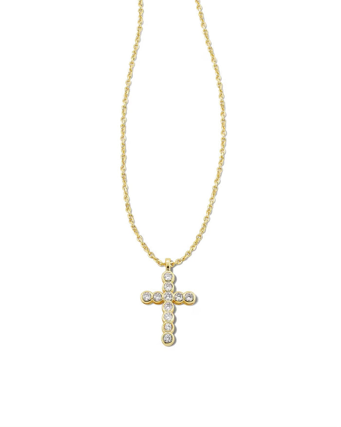 Kendra Scott Cross Crystal Necklace