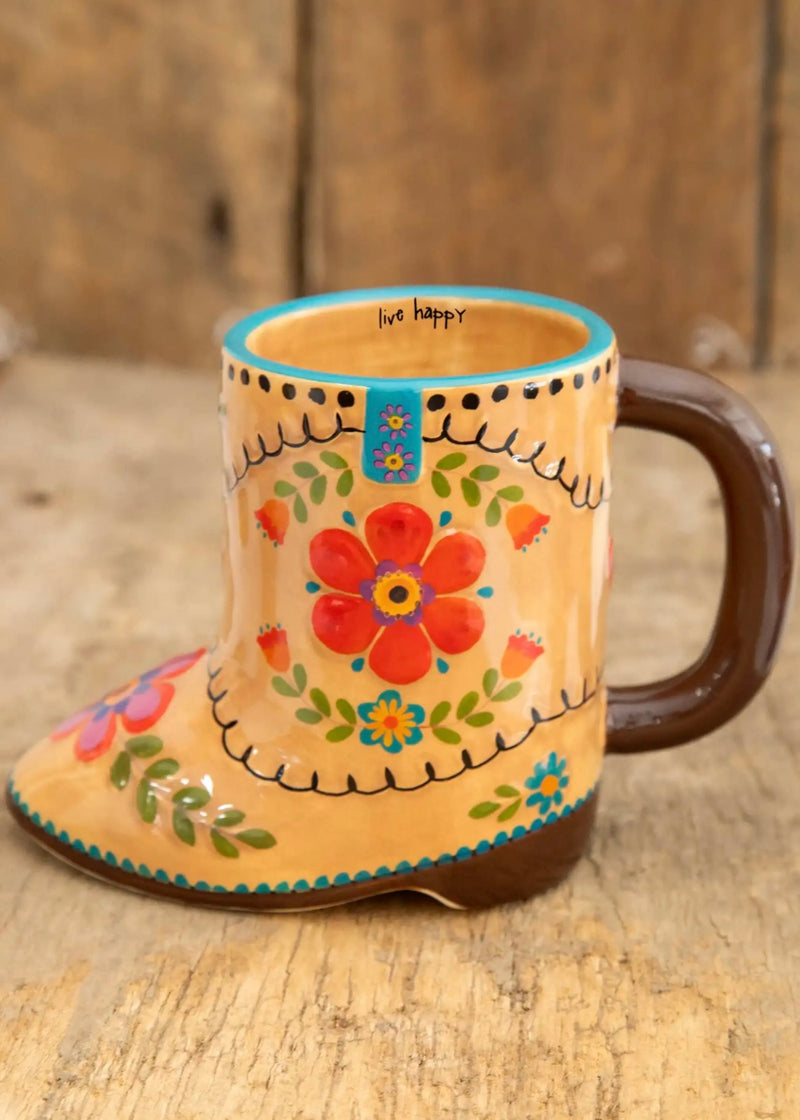 Natural Life Folk Art Coffee Mug