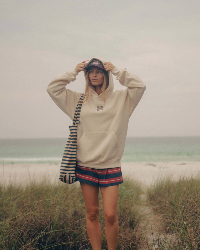Tribe Kelley Americana Butter Hoodie in sand