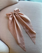 Satin Bow Clips