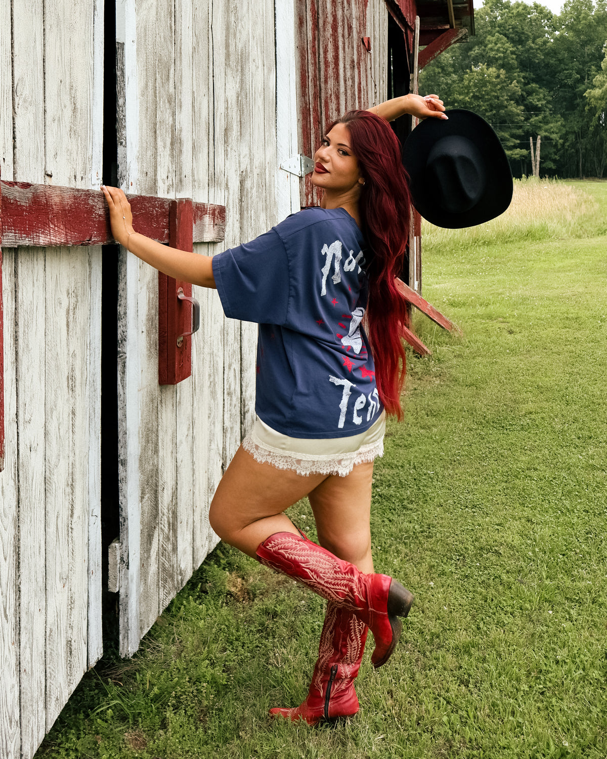Daydreamer Licensed Johnny Cash Doodles One Size Tee
