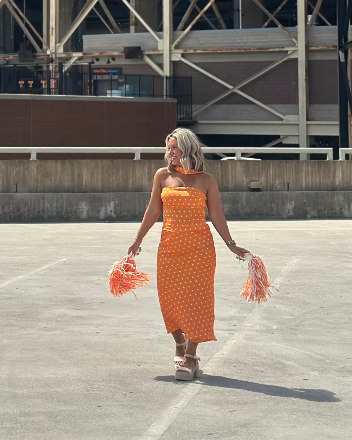 Tennesse Times Polka Dot Top