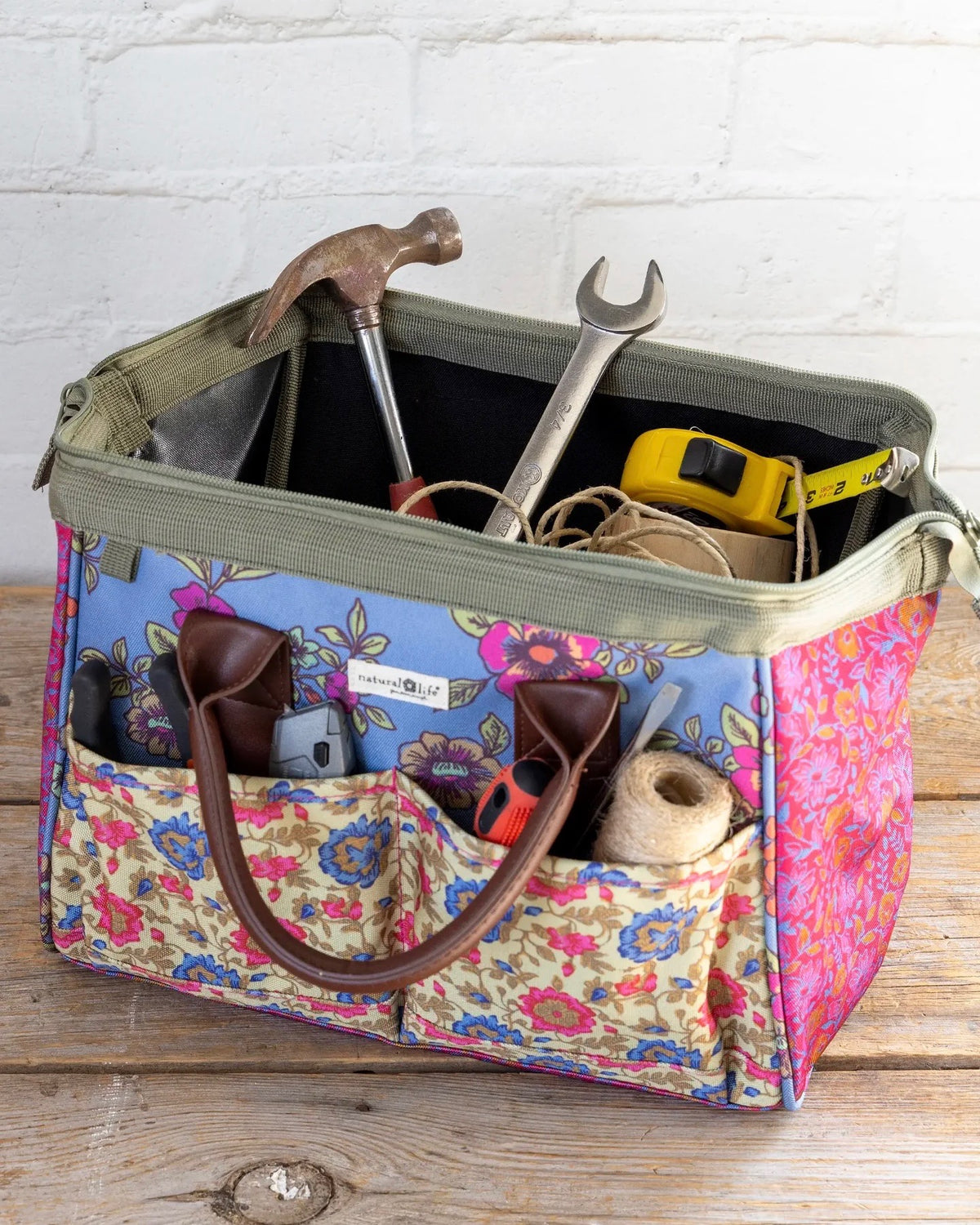 Natural Life Mimi Zip Up Tool Bag