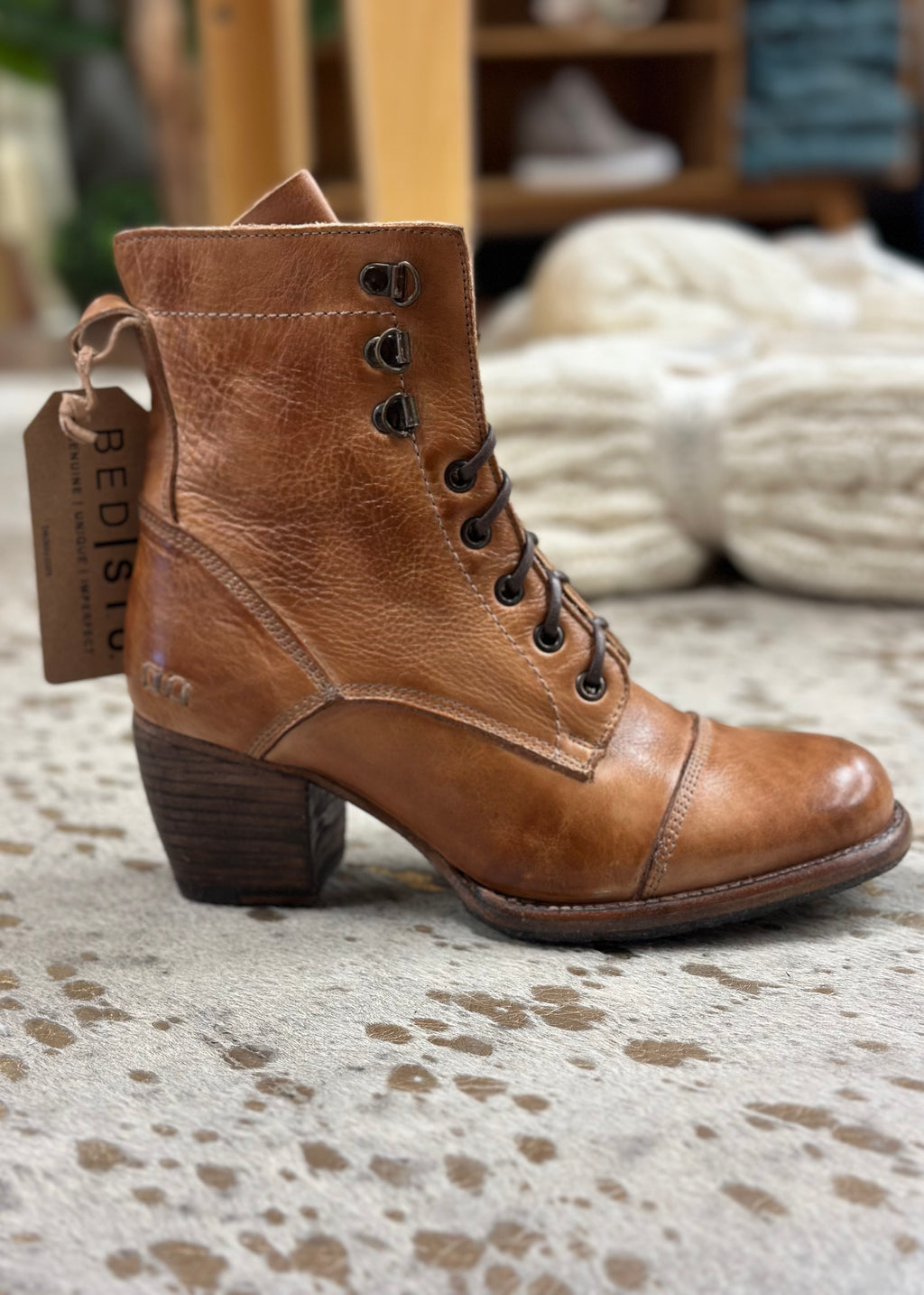 Bed Stu Veg Tanned Leather Lace-Up Shoes Formation | Bed Stu – Bed|Stü main image 4