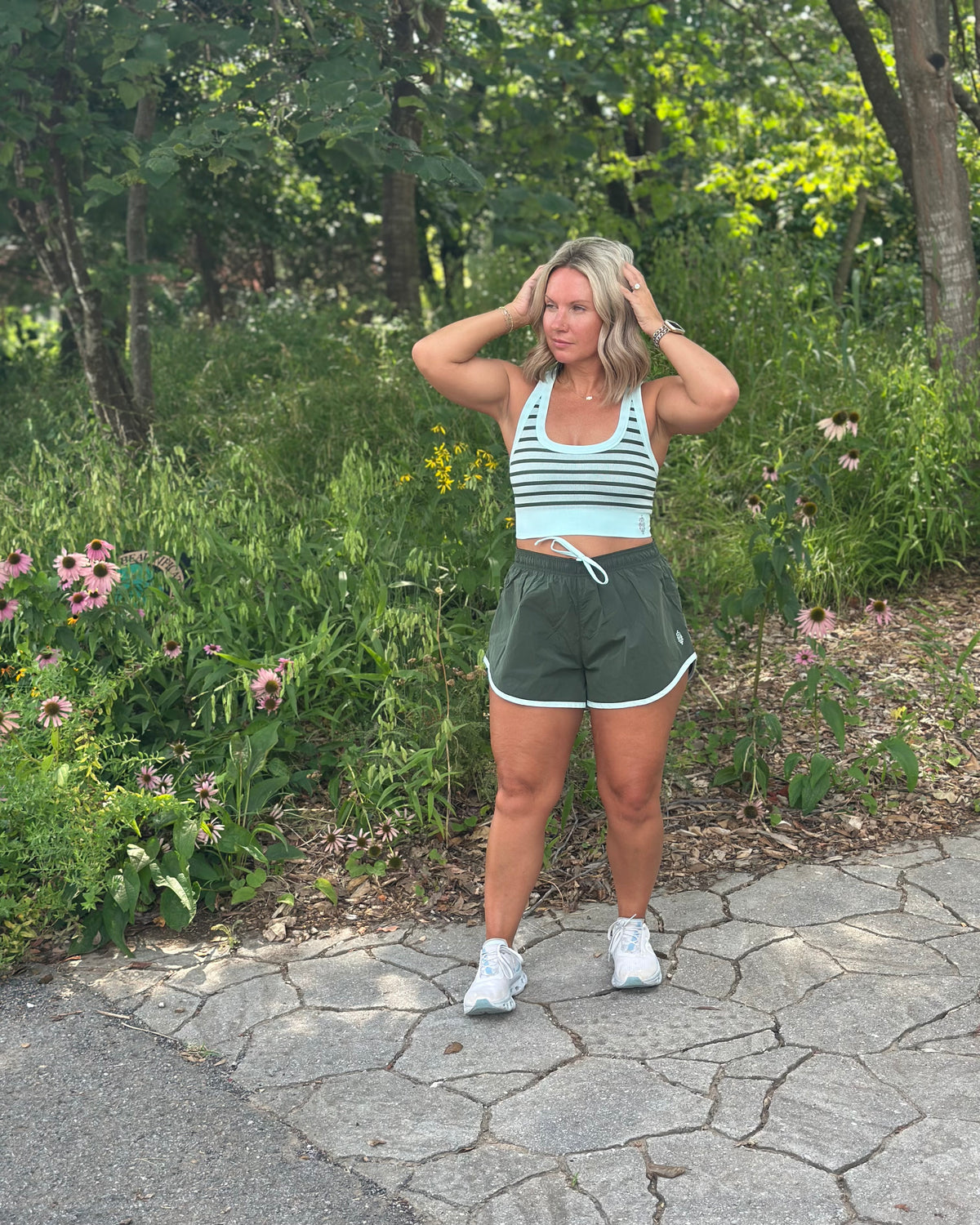 Free People Now or Never Short in Ivy