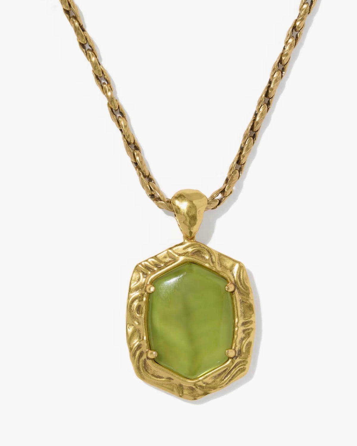 Kendra Scott Tiger Striped Daphne Necklace