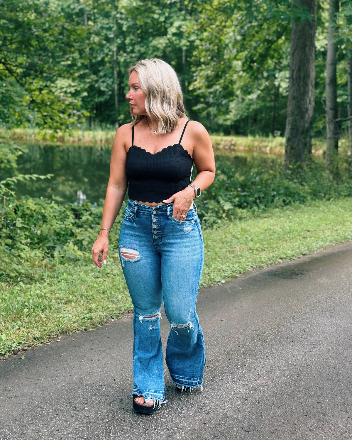 Scallop Edge Bralette