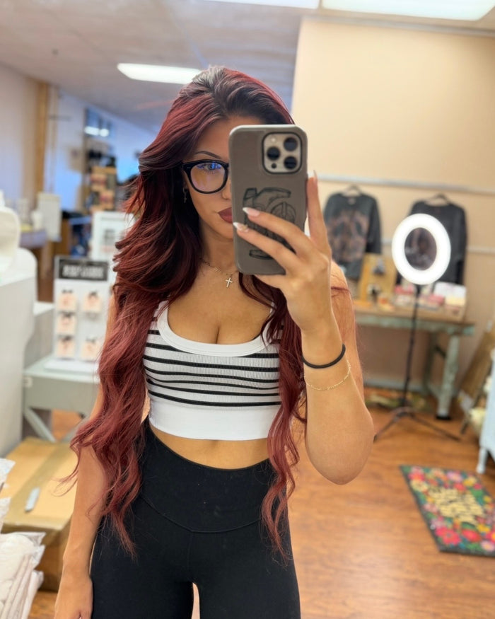 Free People Go To Stripe Bra