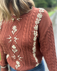 Love Me Cable Knit Sweater