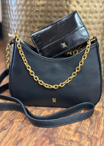 Hobo Rosa Crossbody in Black