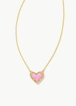 Kendra Scott Ari Bubblegum Pink Kyocera Opal Necklace