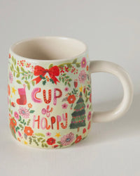 Natural Life Folk Art Coffee Mugs & Planters