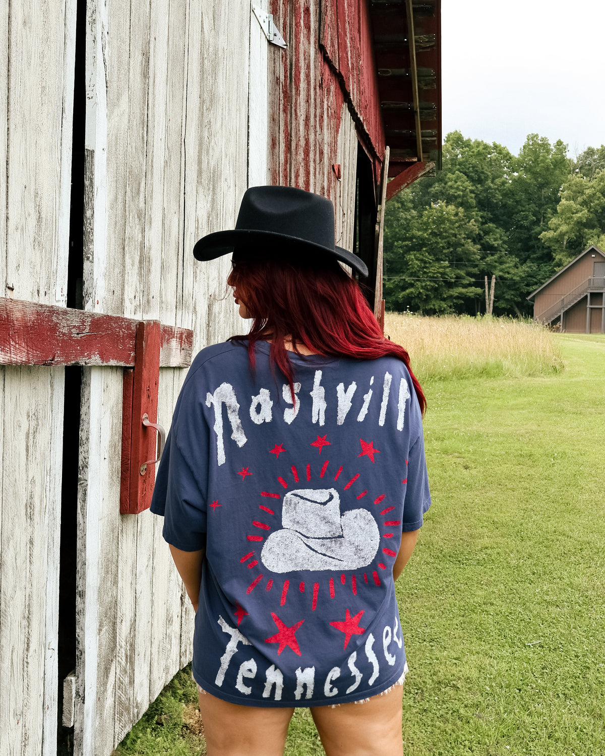 Daydreamer Licensed Johnny Cash Doodles One Size Tee