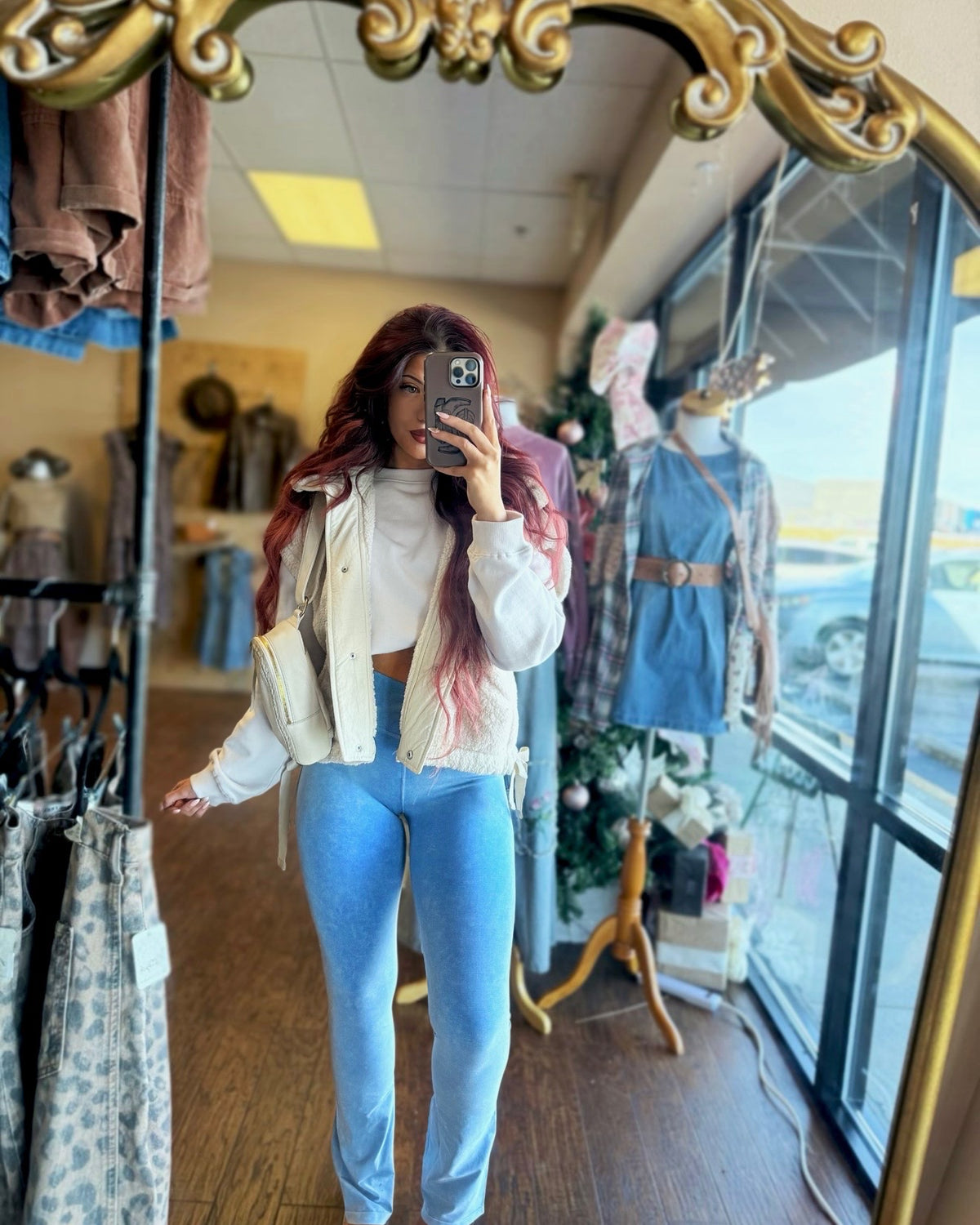 Free People Go To Smooth Flare Leggings