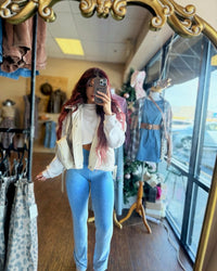 Free People Go To Smooth Flare Leggings