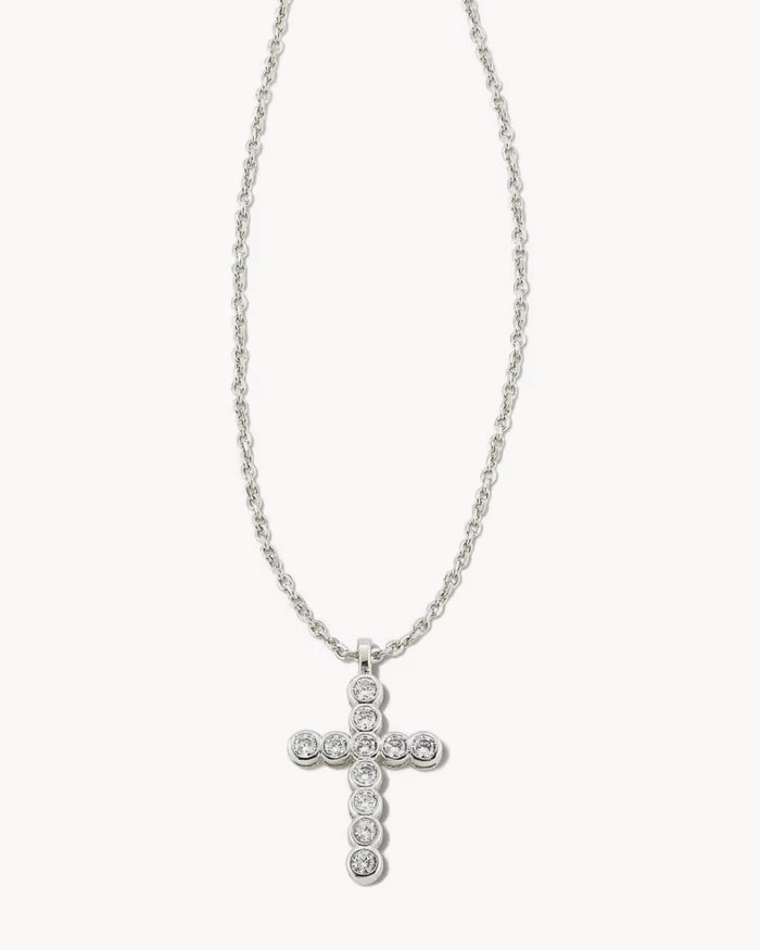 Kendra Scott Crystal Cross Necklace