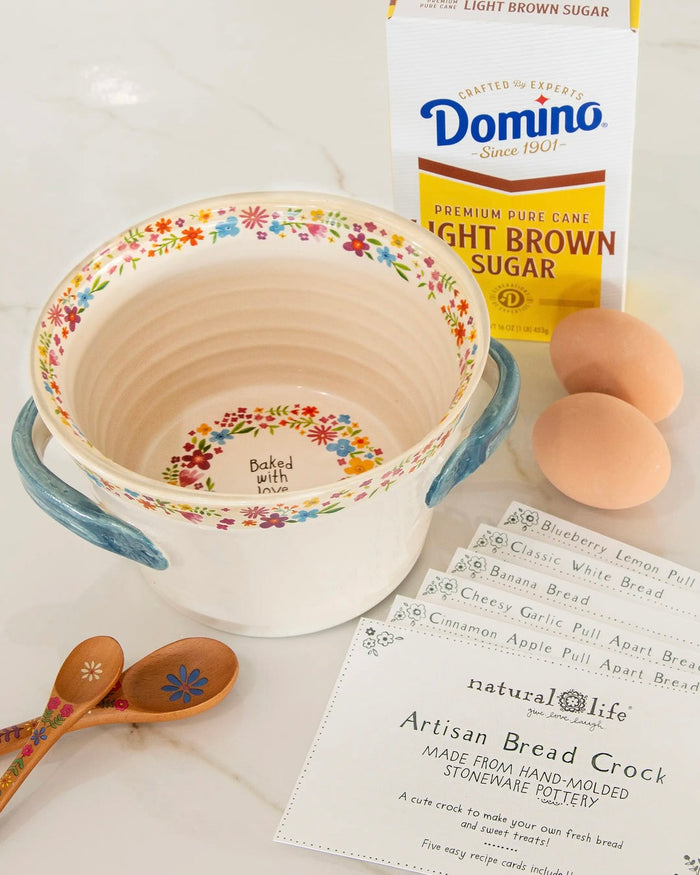 Natural Life Artisan Bread Crock