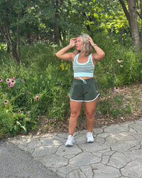 Free People Now or Never Short in Ivy