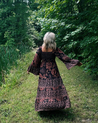 Bell Sleeve Maxi Dress