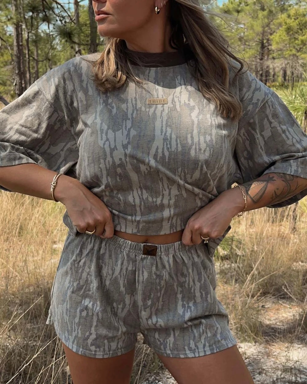 Tribe Kelley Basecamp Boxy Tee - Bottomland