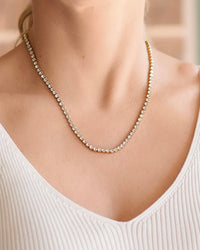 Farrah B High Roller Tennis Necklace