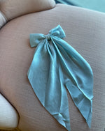 Satin Bow Clips