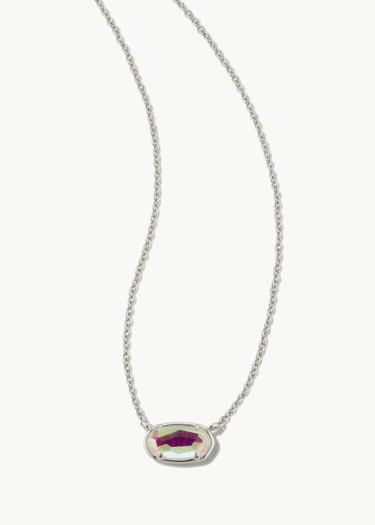 Kendra Scott Grayson Pendant Necklace in Dichroic Glass