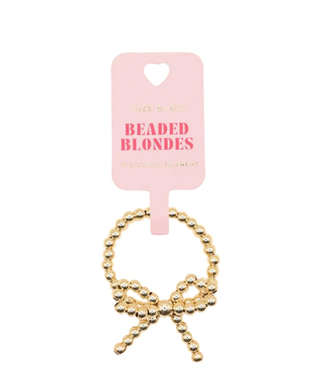 Beaded Blondes Rings