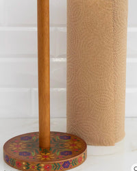 Natural Life Wooden Paper Towel Holder