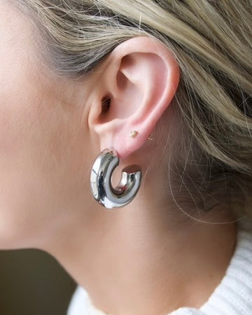 Farrah B Girl Boss Hoops