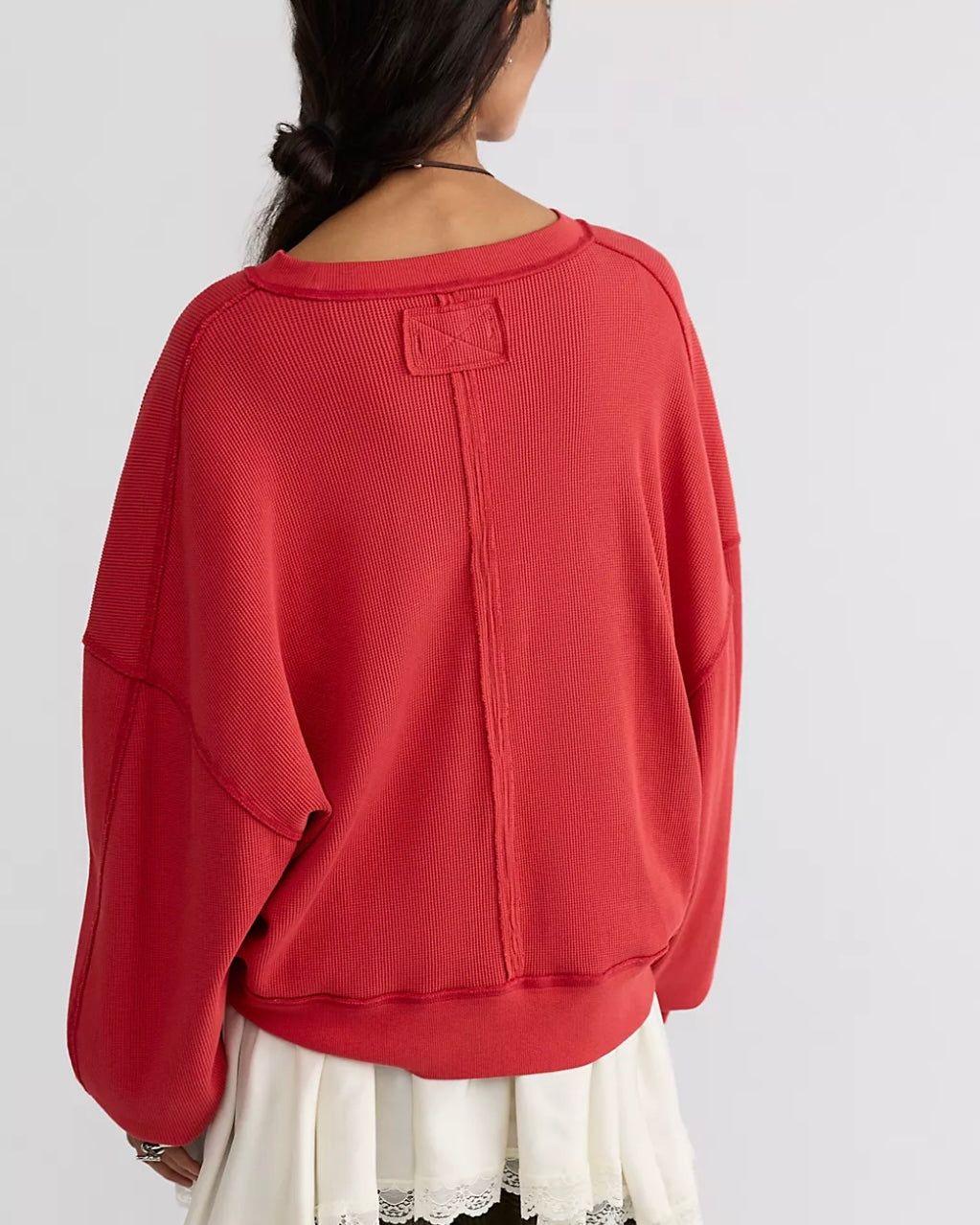 Free People Skyline Tee in Salsa