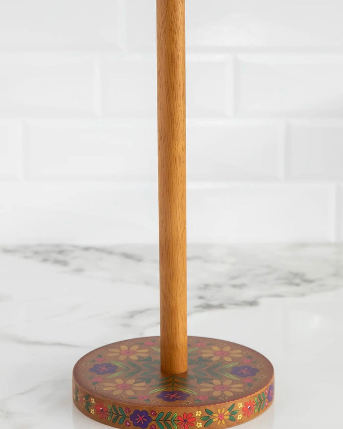Natural Life Wooden Paper Towel Holder