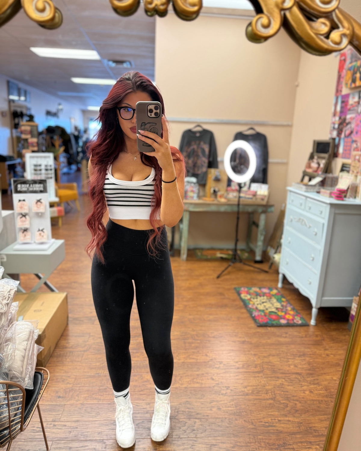 Free People Go To Stripe Bra