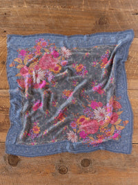 Natural Life Boho Bandana Scarf in Cross Stitch